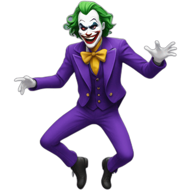 Joker dancing emoji