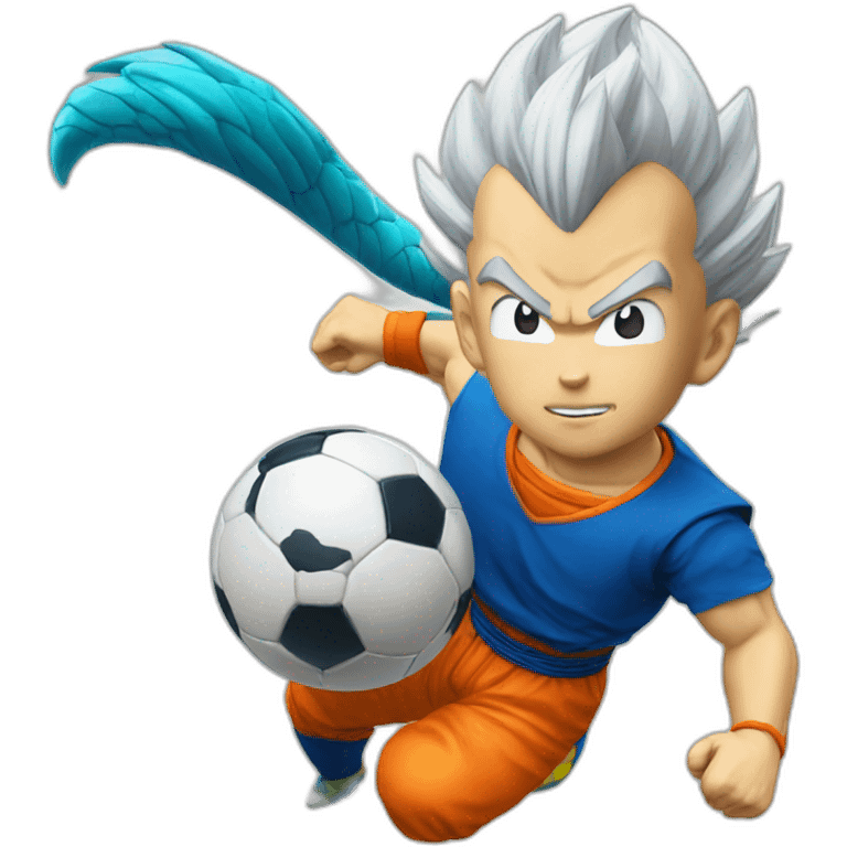 dragon ball soccer emoji