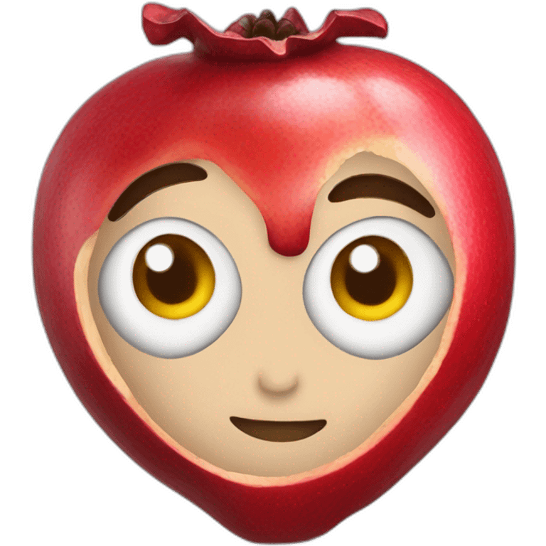 pomegranate  emoji