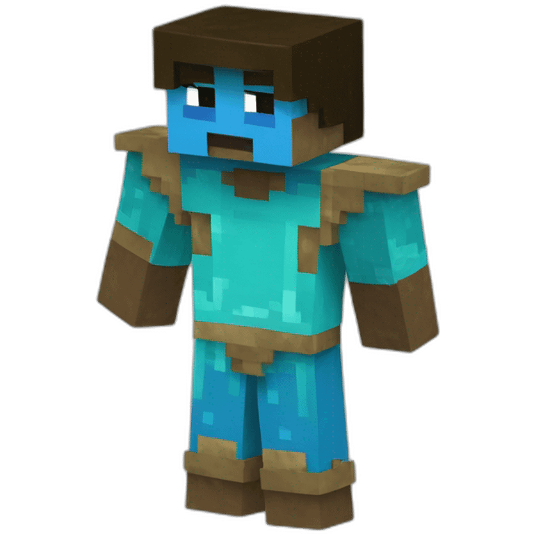 Accelotte bleu minecraft emoji