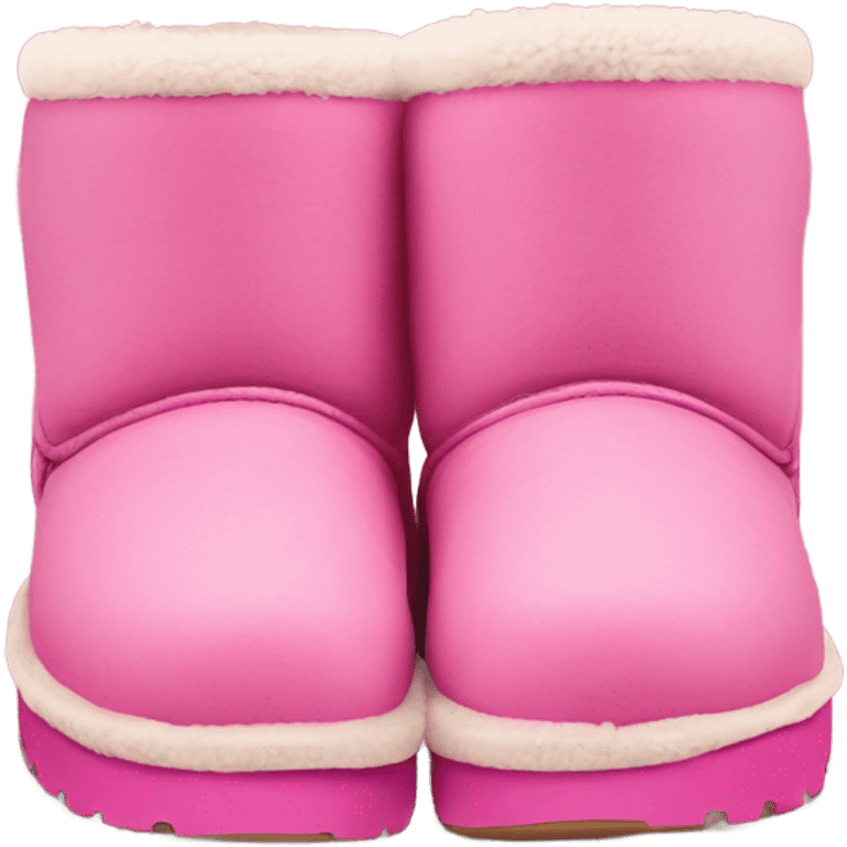 Pink Uggs emoji