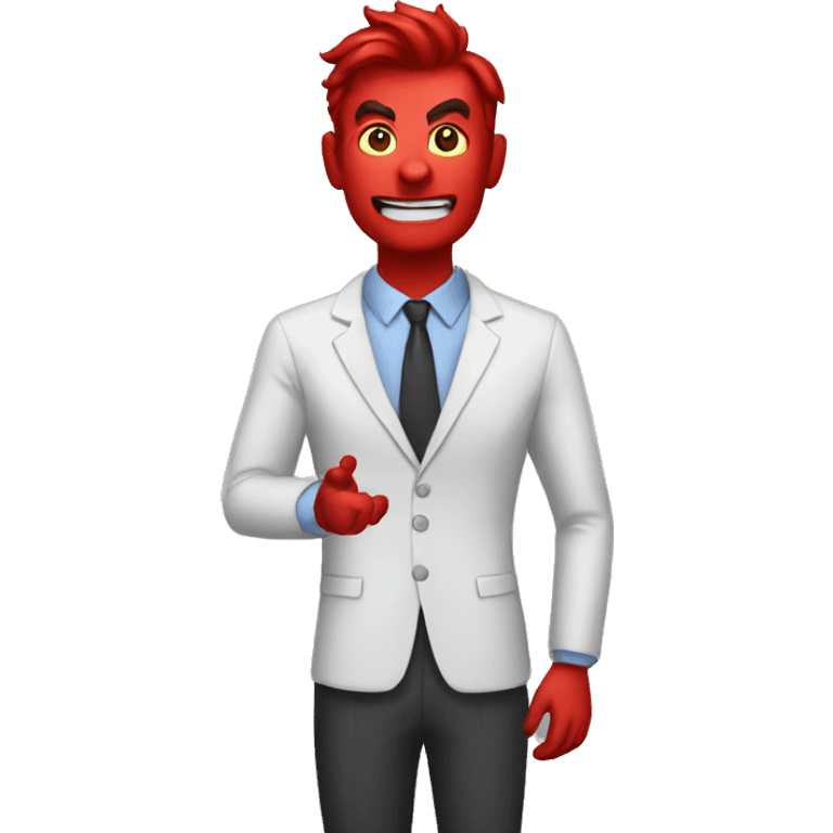 A devil teacher emoji