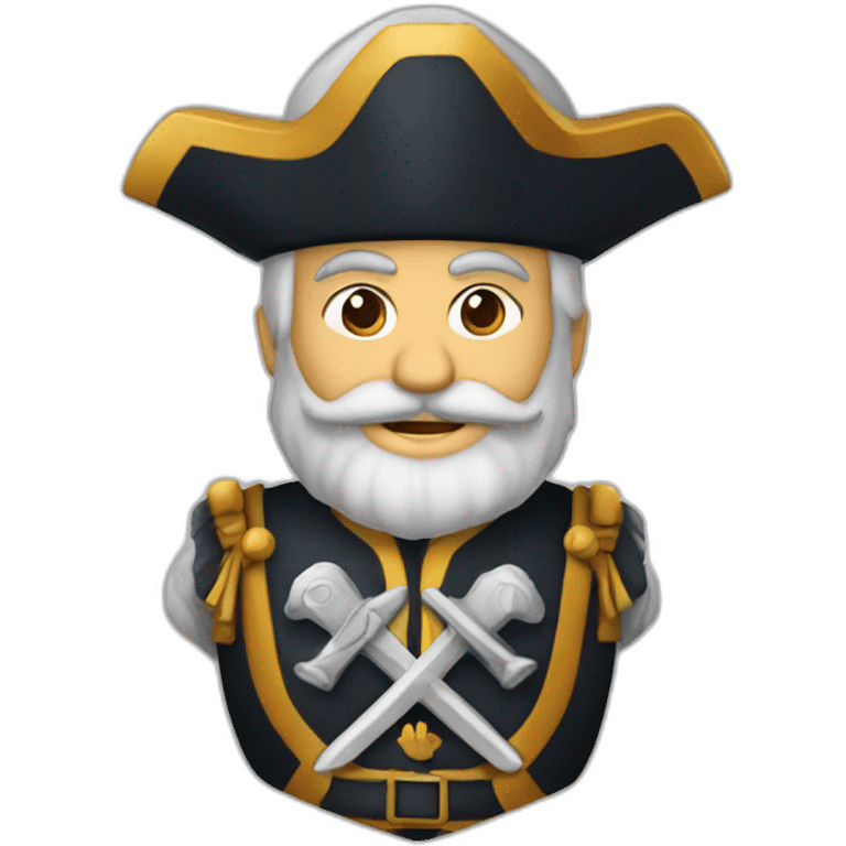 Símbolo do time do Vasco da Gama emoji