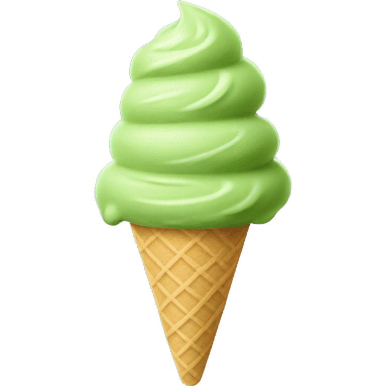 matcha ice cream emoji