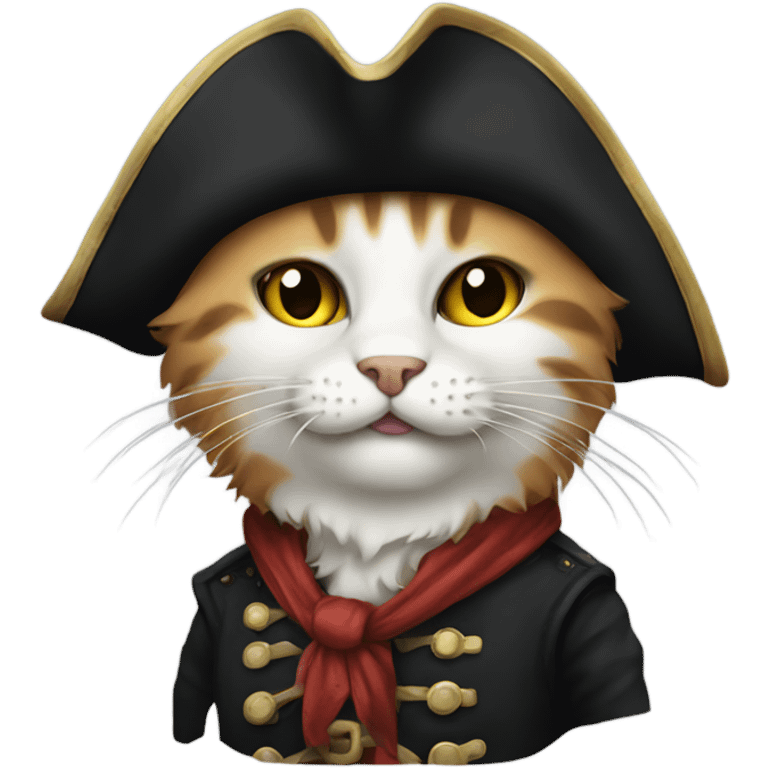 Pirate cat emoji