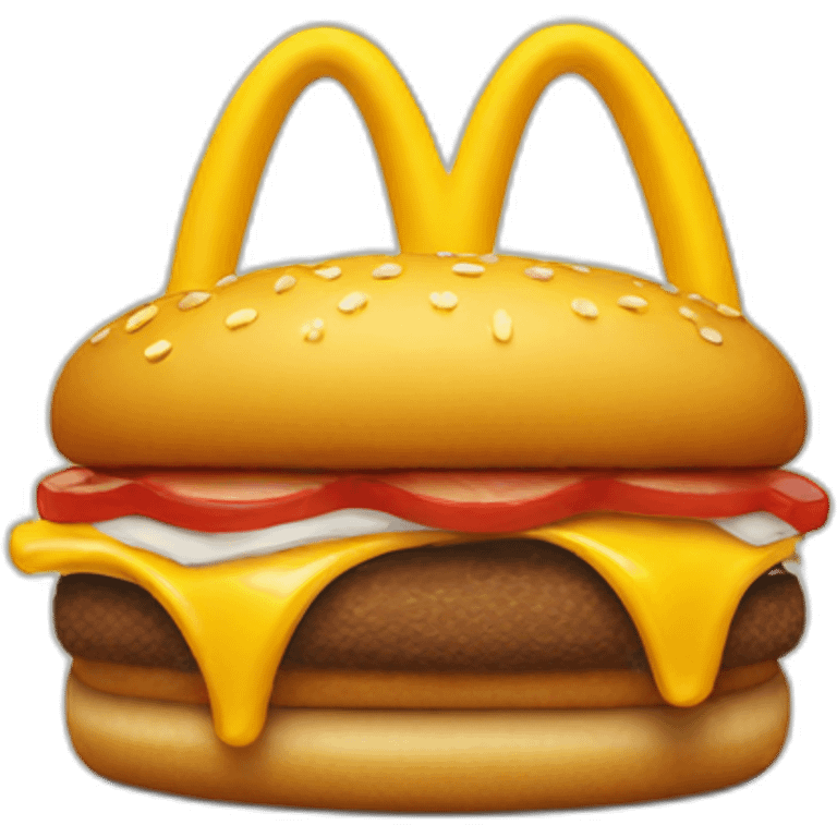 mcdonalds logo emoji