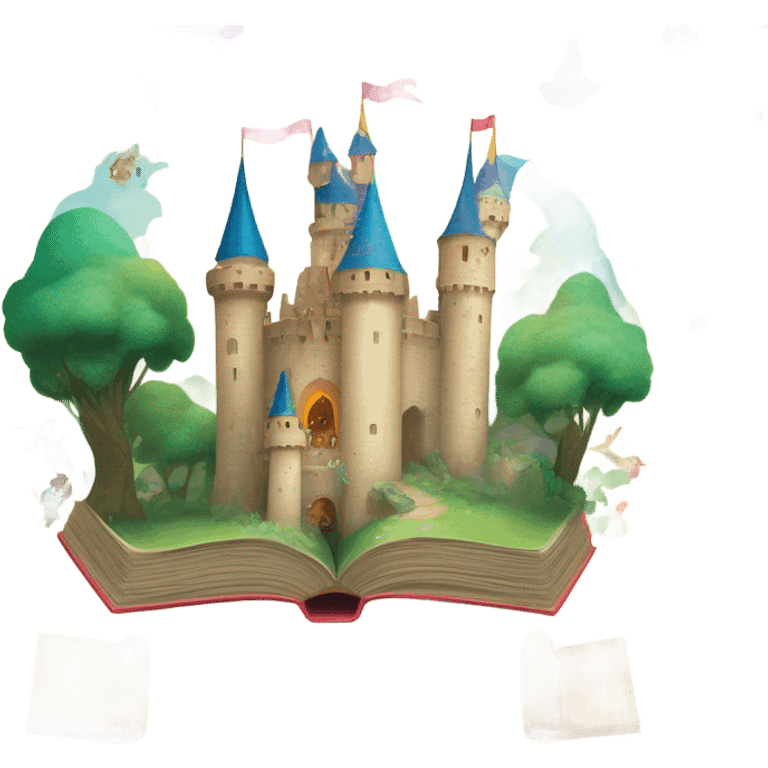 fairytale book  emoji