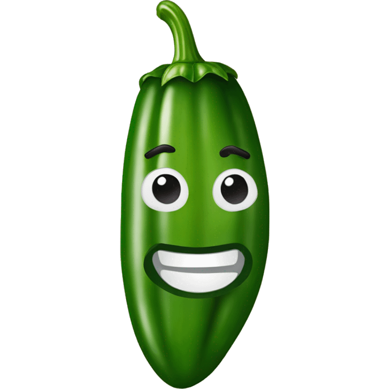 Jalapeño cutted emoji