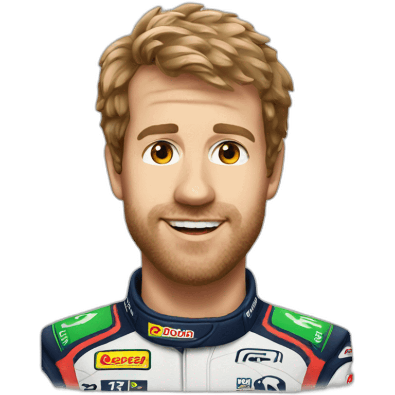 Sebastian Vettel emoji