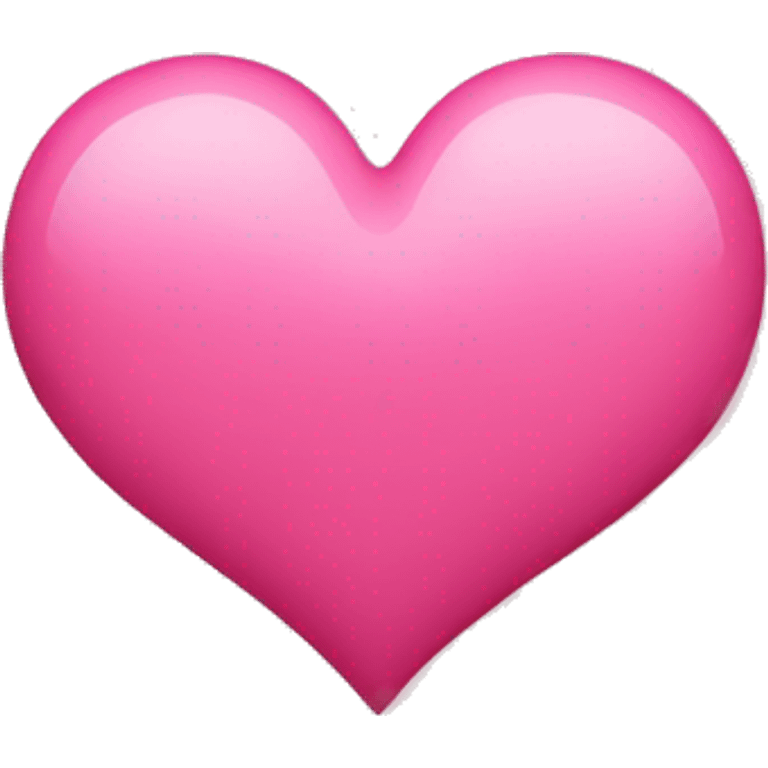 Pink heart  emoji