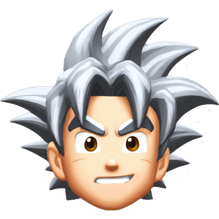 Goku de dragon ball z rouge  emoji