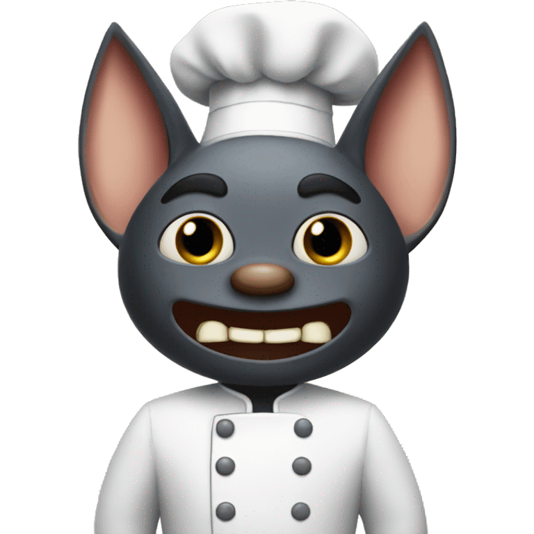 Bat chef emoji