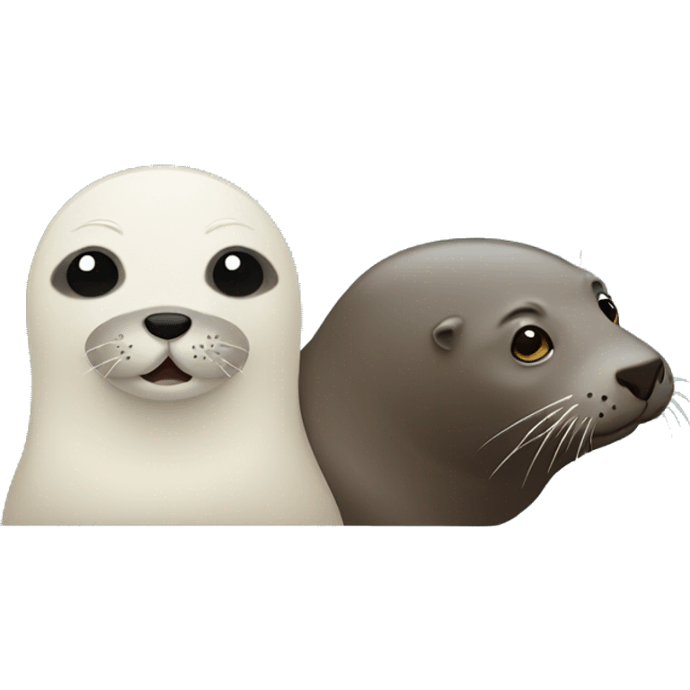 seal and otter emoji