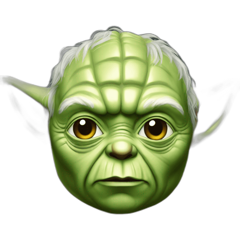 Yoda tiens un mug emoji