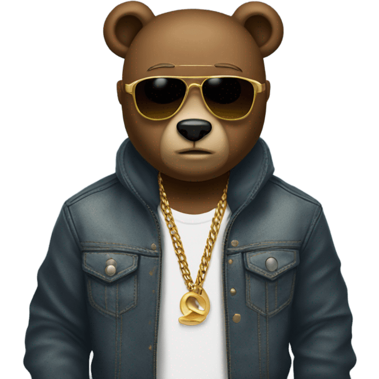 kanye west bear emoji