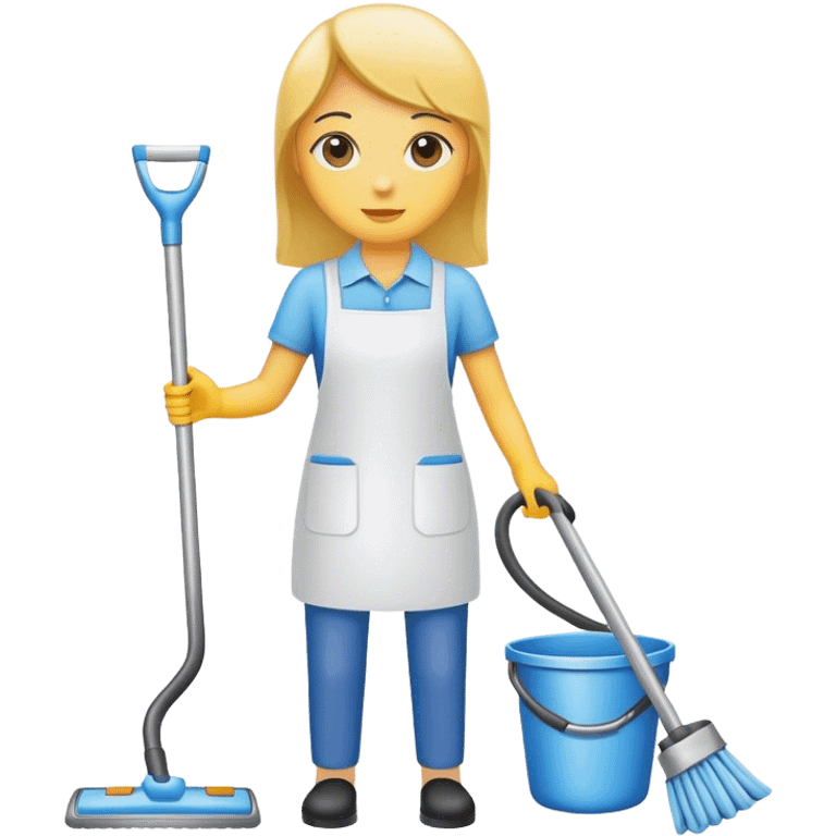 create an icon with the words Cleaners on it emoji