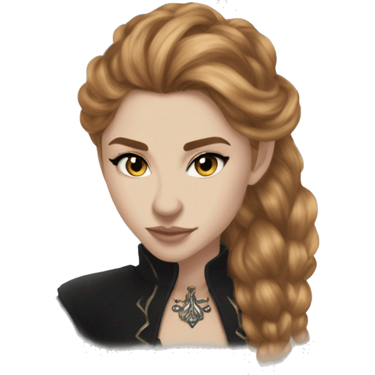 Feyre Archeron from a court of thorns and roses emoji