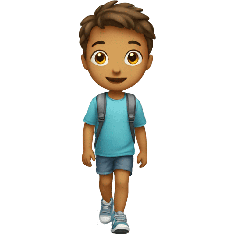 child walking emoji