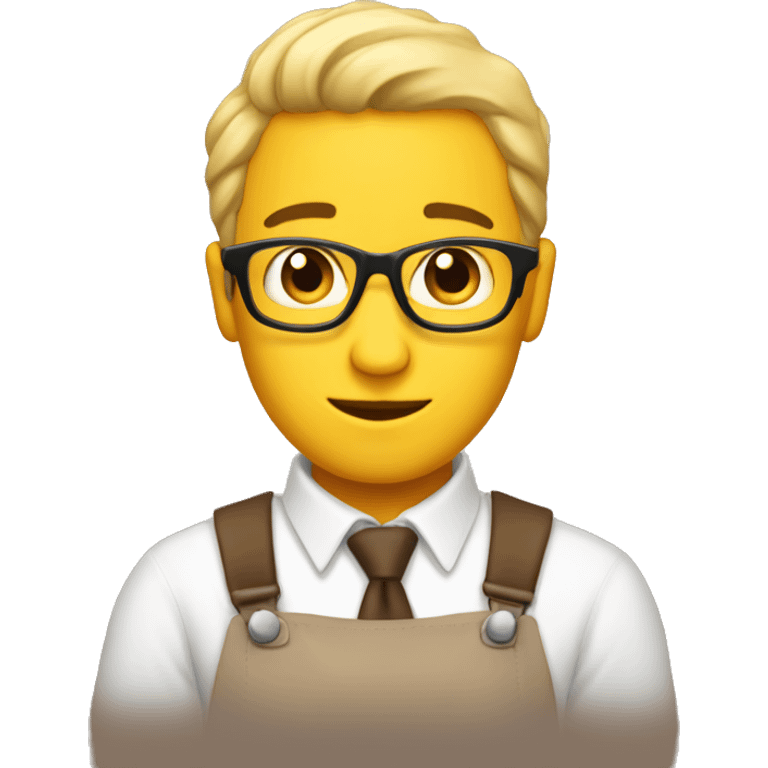 Crea un emoji tomando café emoji