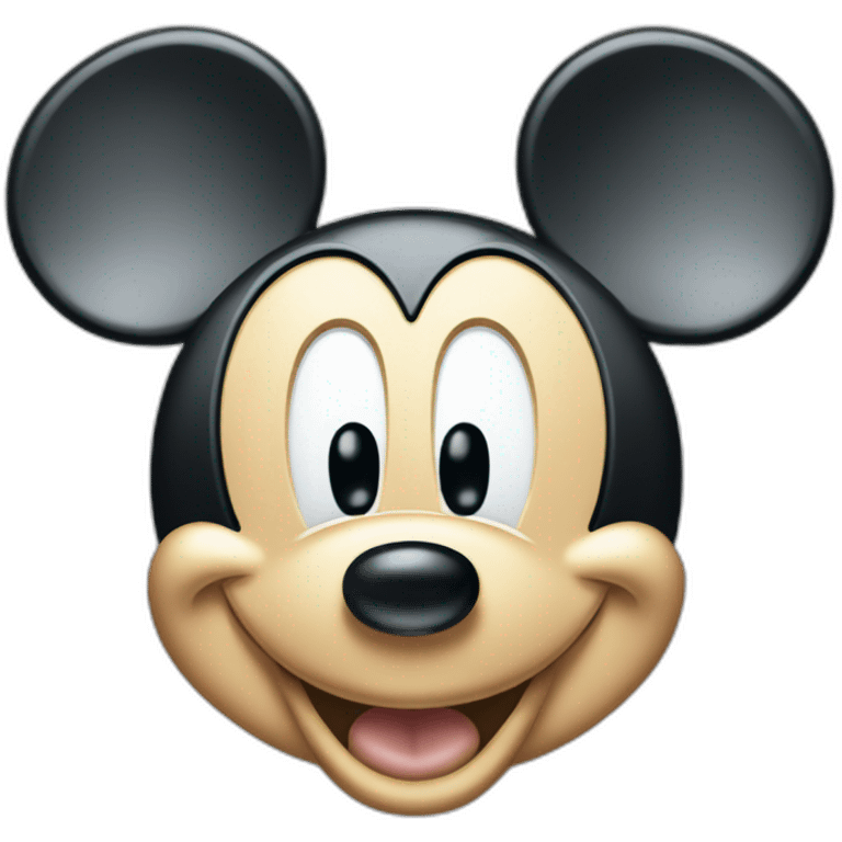 Platinum Mickey Mouse D100 emoji