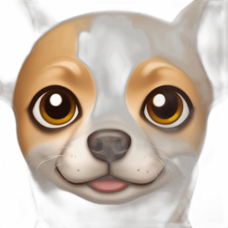 chihuahua hembra de color canela  emoji