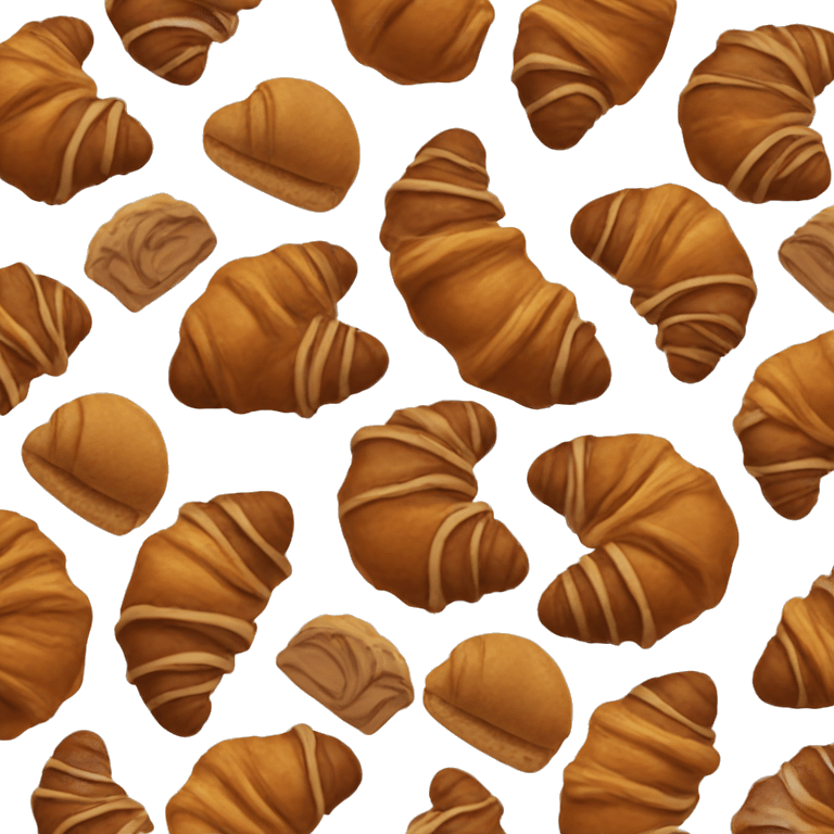 chocolate croissant emoji