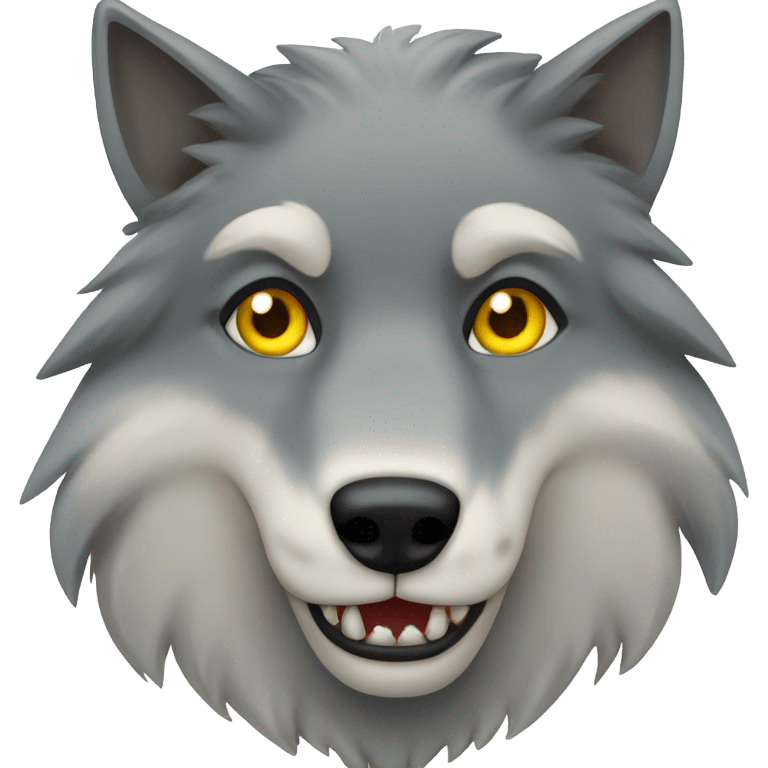 Wolf emoji