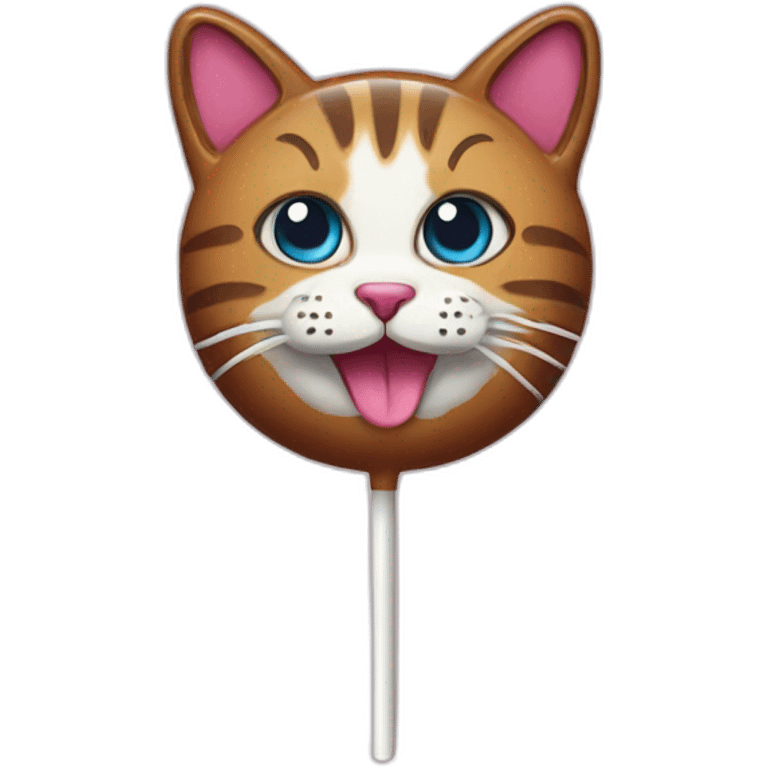 cat lollipop emoji