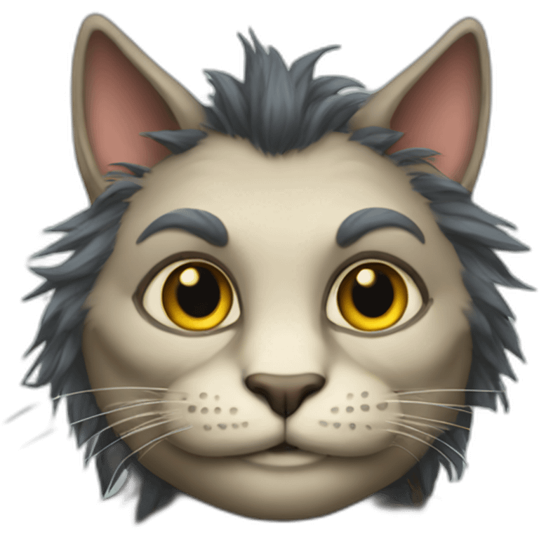 Cat troll emoji