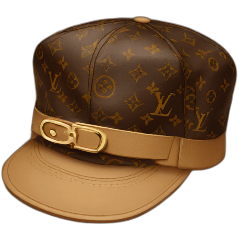 Louis Vuitton cap emoji