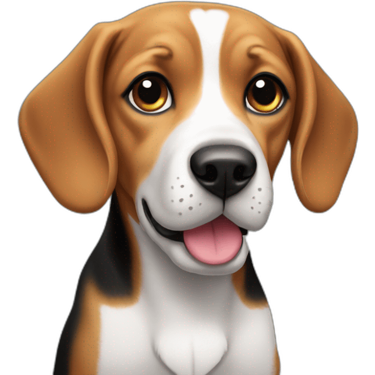 Cute little Beagle  emoji