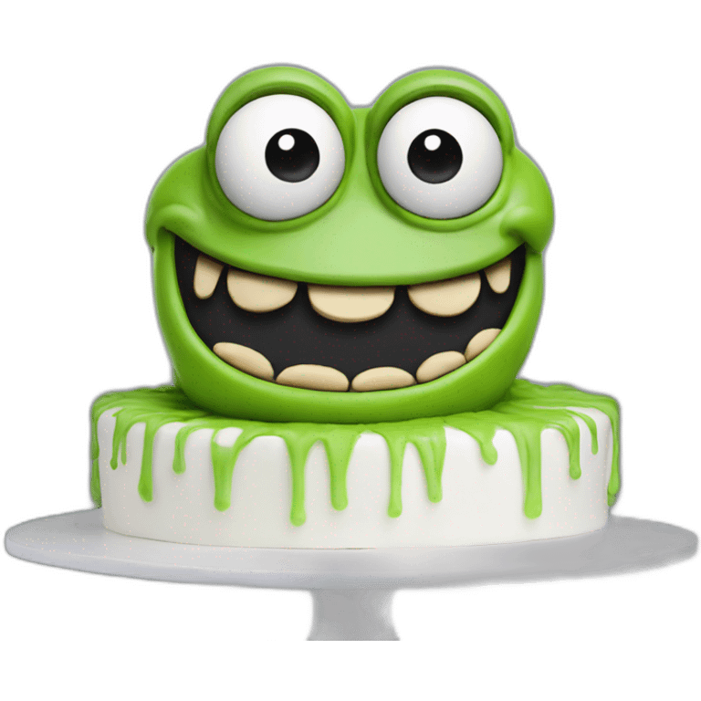 crazy frog cake emoji