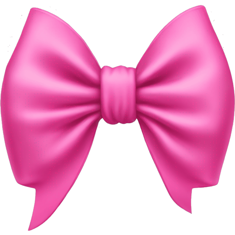 Pink bow emoji