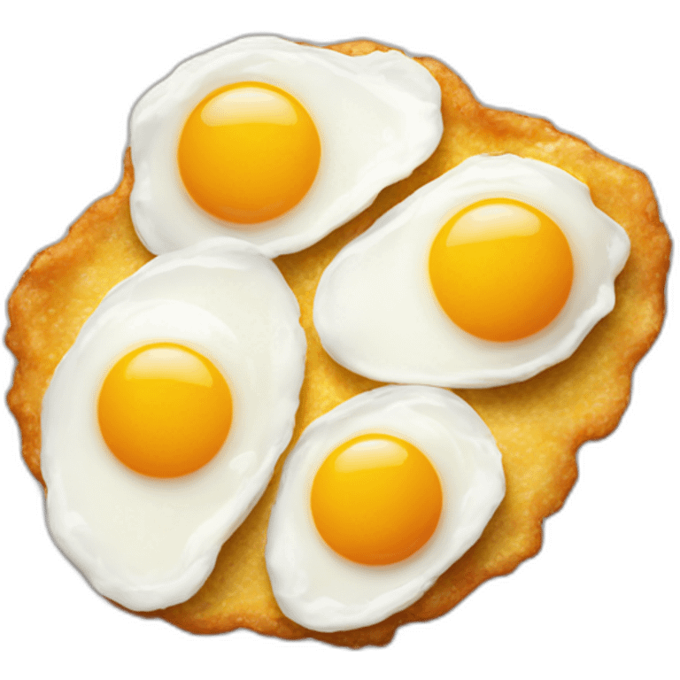 double yolk fried egg emoji