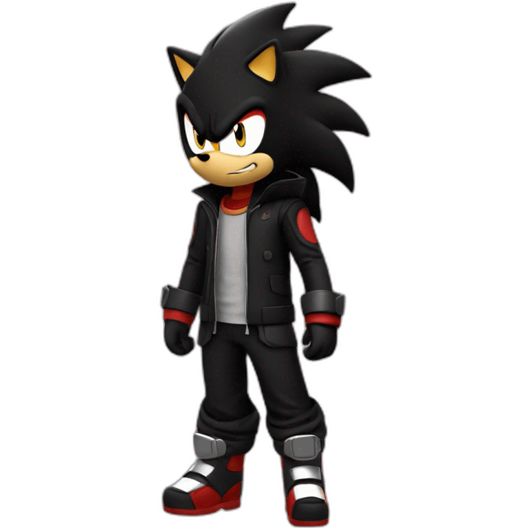 Shadow the Hedgehog emoji