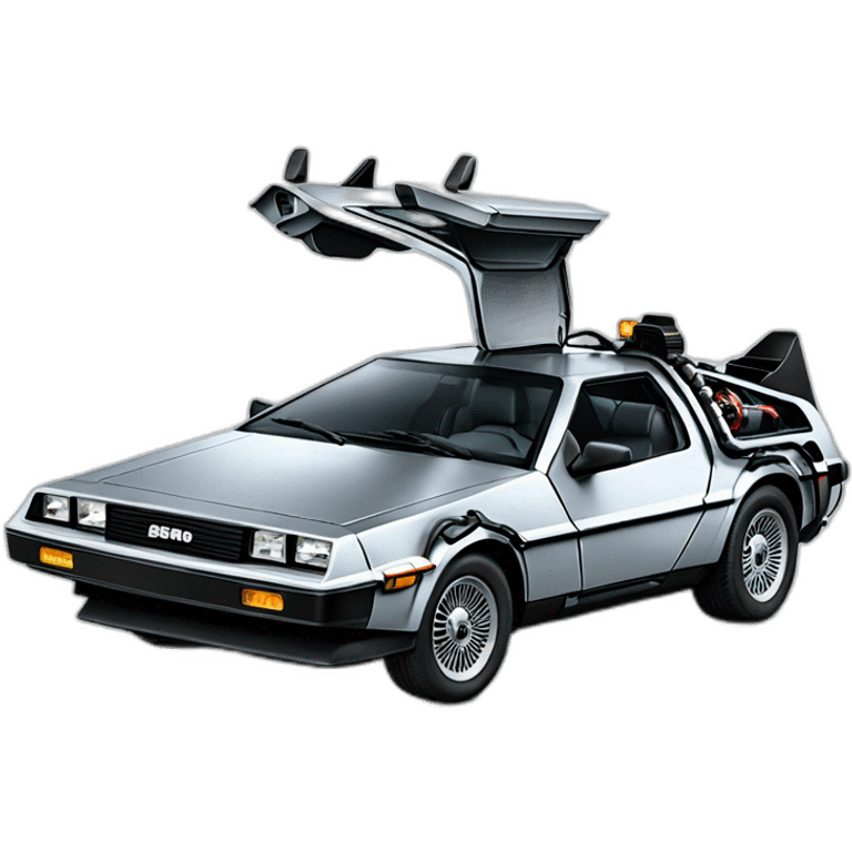 car back to the future emoji