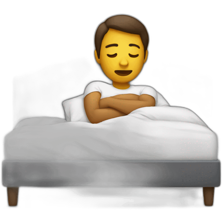 working in bed emoji