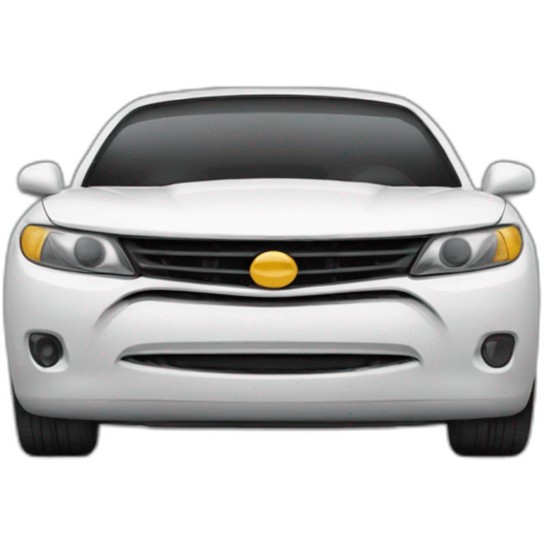 Car with Head emoji