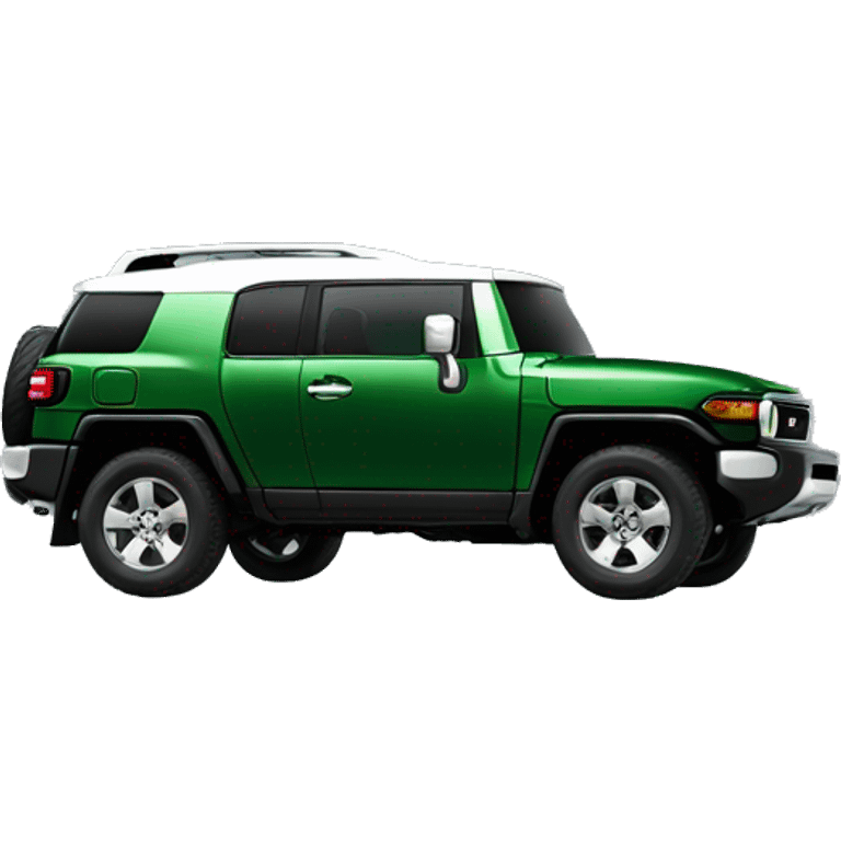 Green FJ Cruiser cruiser emoji