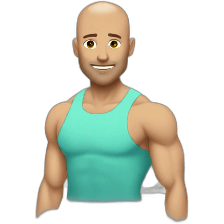 gym without hair emoji