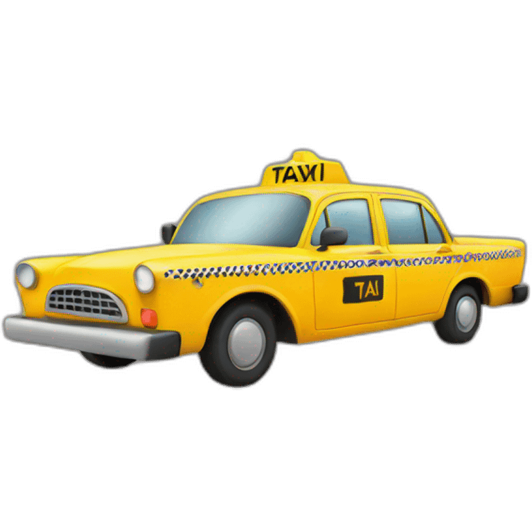 taxi emoji