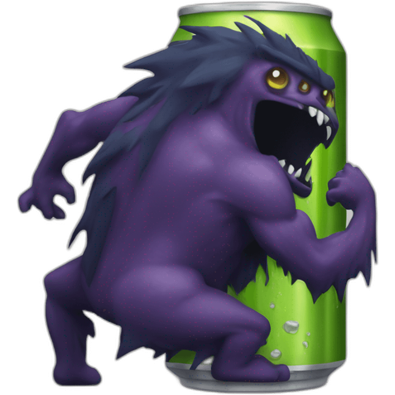 Monster energy boisson original emoji