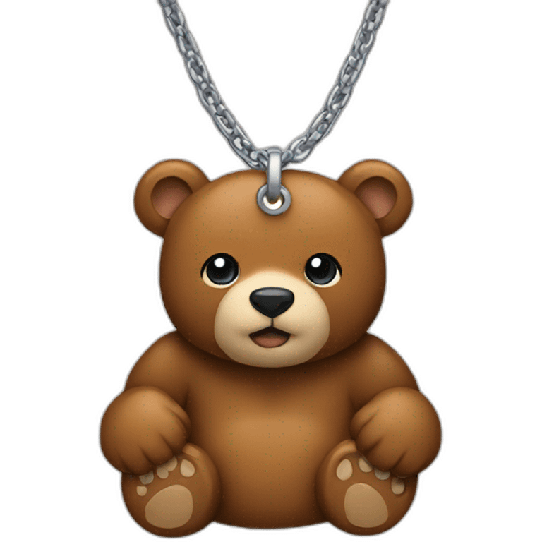 bear chain emoji