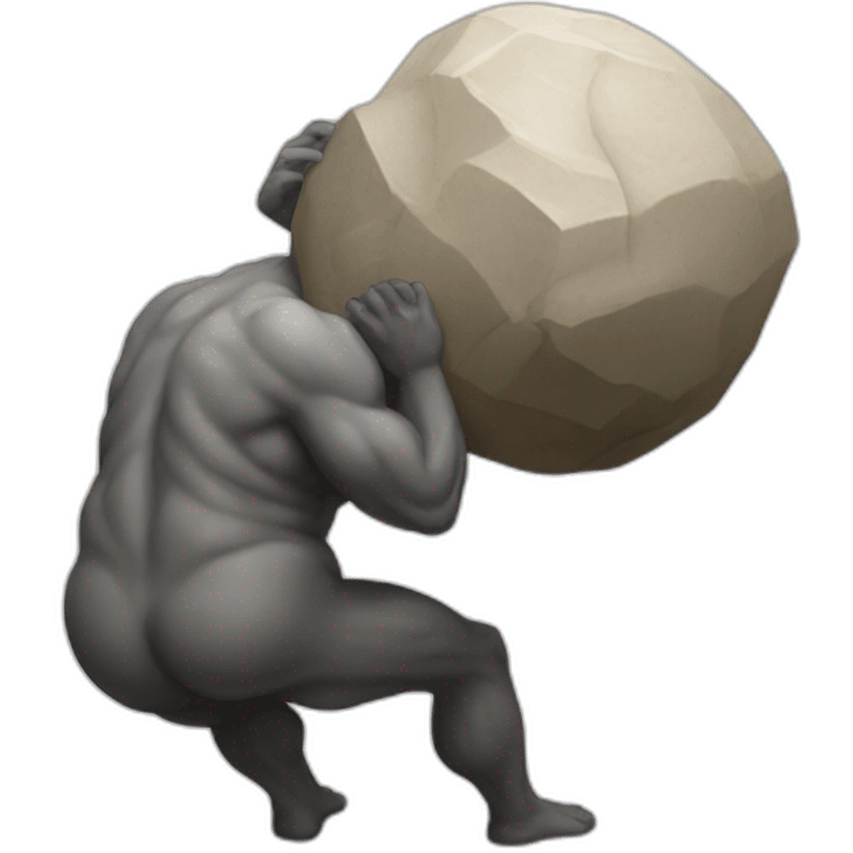 sisyphus emoji