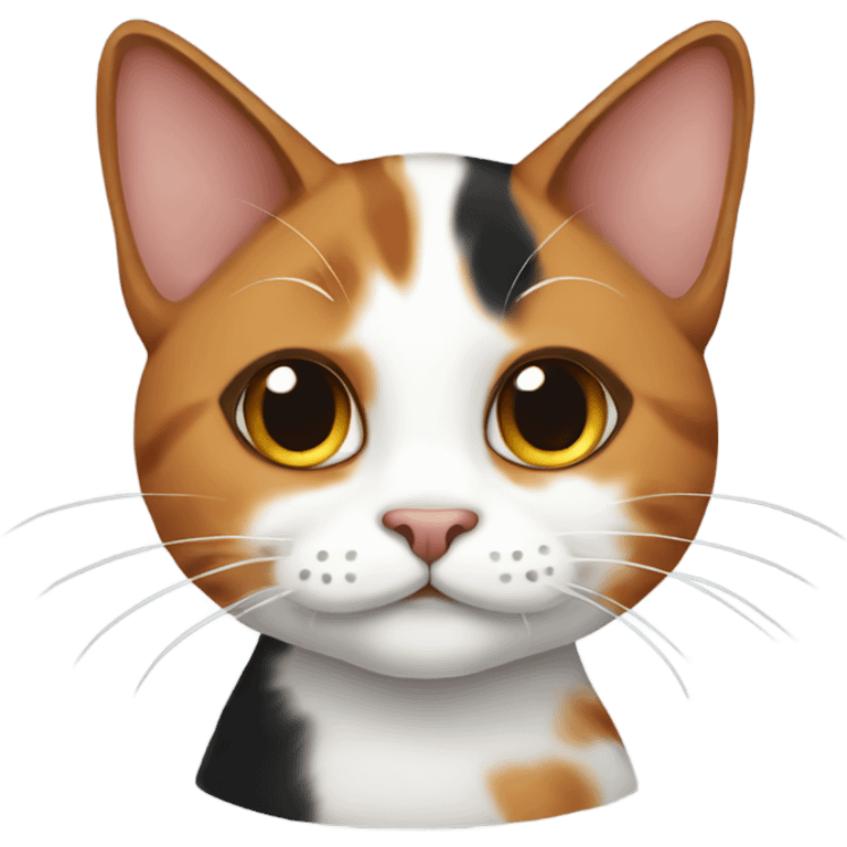 Calico cat emoji