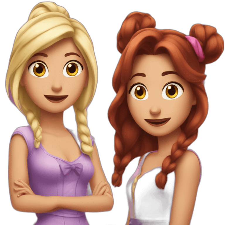 rox et rouki disney emoji