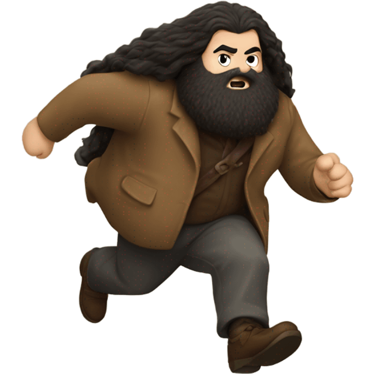 Hagrid chasing Kai Cenat emoji