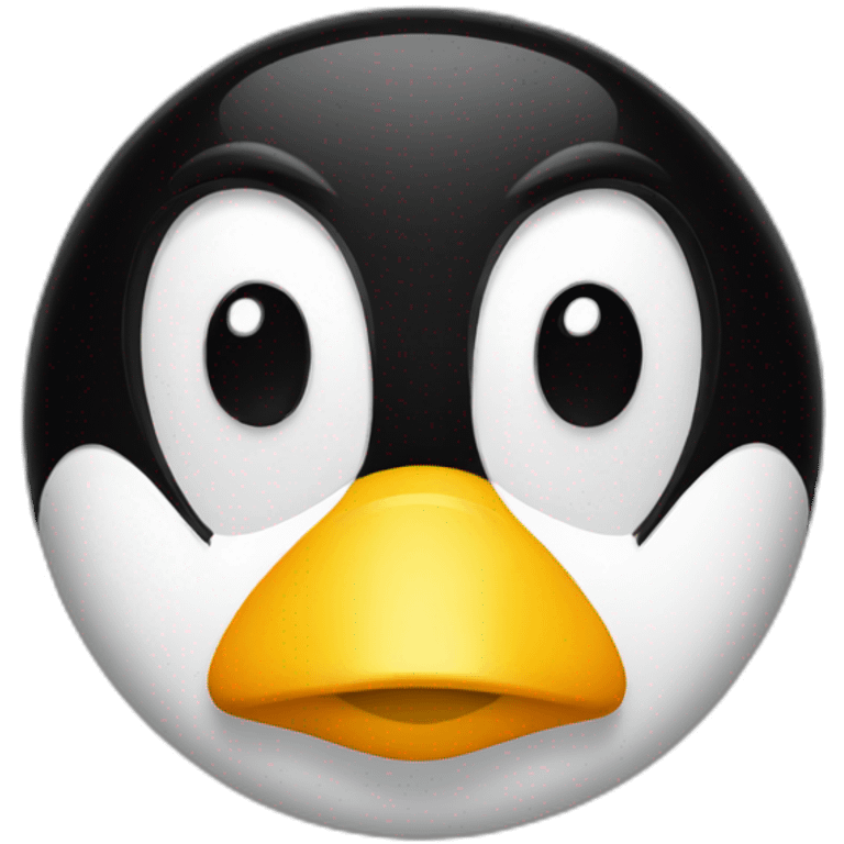 linux tux emoji