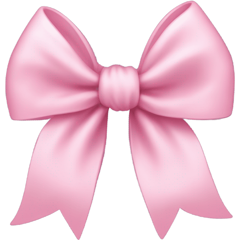 cute baby pink bow emoji