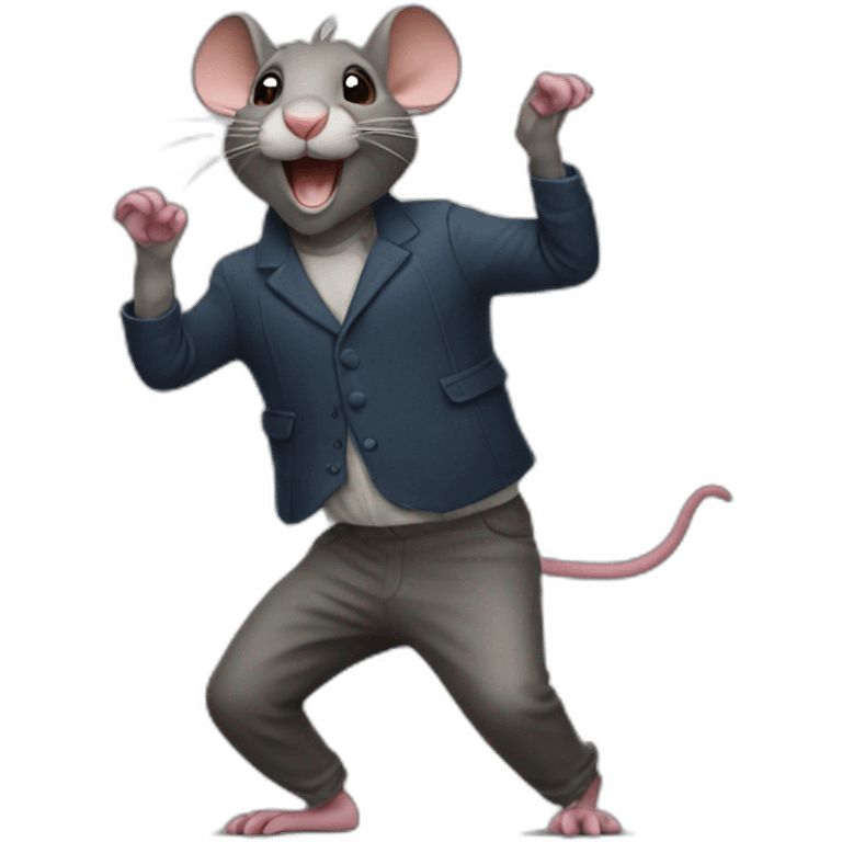 new york rat dancing emoji